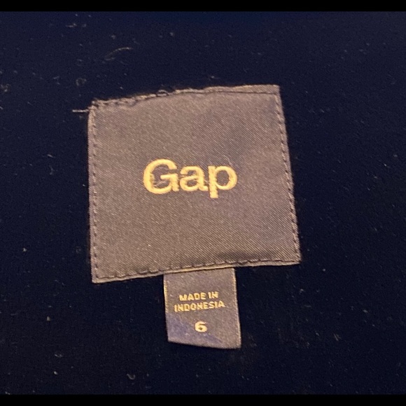 GAP BLACK VELVET BLAZER - Picture 4 of 4